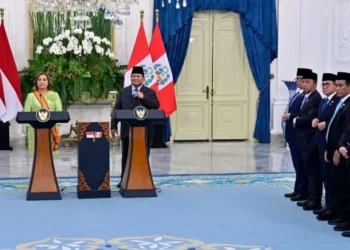 Mentan Dampingi Presiden Prabowo Dalam Pertemuan Bilateral Dengan Peru