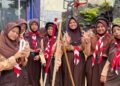 Merayakan HUT Pramuka ke 64, MTs Fathimatul Amin Gelar Aneka Lomba