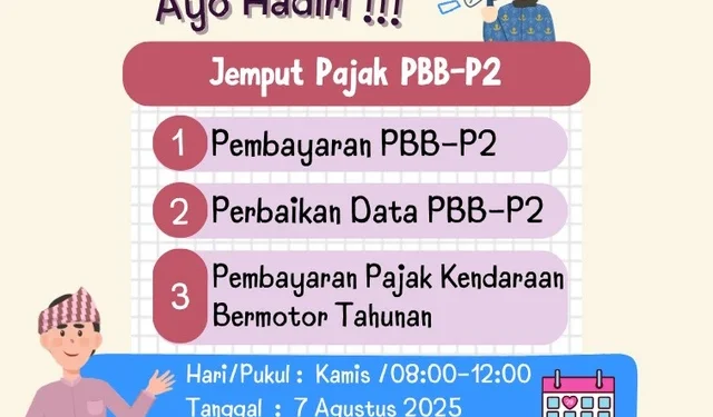 Layanan Bayar Pajak untuk ASN di Halaman Kantor Wali Kota Pontianak