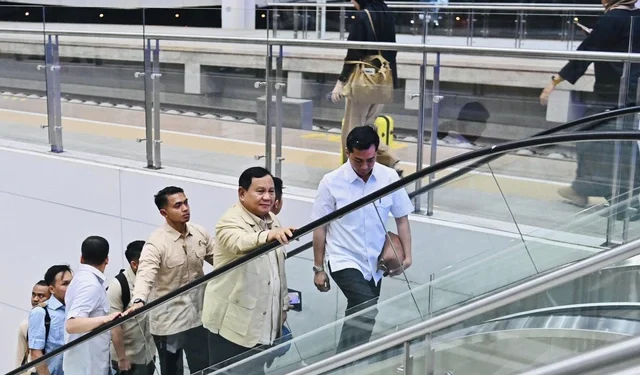 Prabowo Hadiri Konvensi Sains di Sabuga ITB Bandung