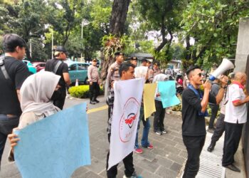 RPM dan PKN Demo Kantor BUMN, Desak BUMN Periksa Aset Listrik di Lebak Selatan