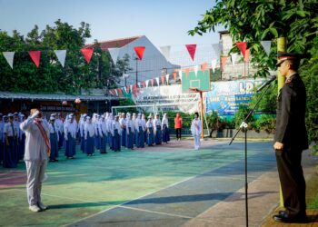 Perayaan Kemerdekaan ke  80 di SMK Mulia Karya Husada Jakarta