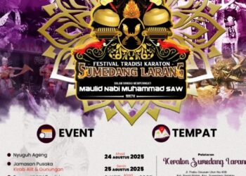 Jangan Ketinggalan, Festival Budaya Karaton Sumedang Larang Tahun 2025, Disini Rangkaiannya