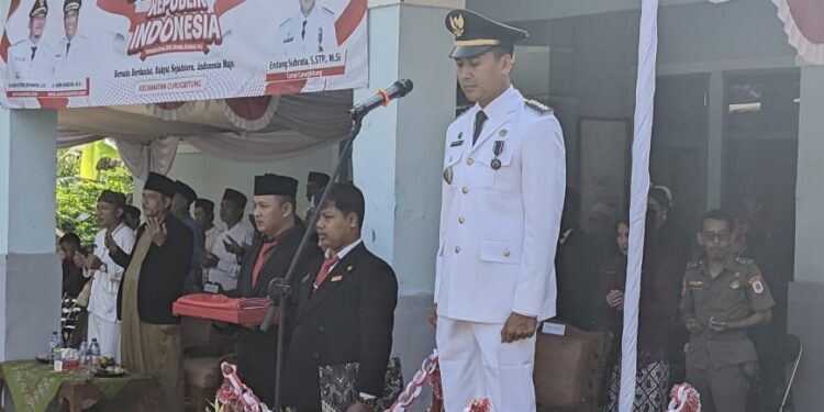 Camat Curugbitung Pimpin Upacara HUT RI ke-80, Ajak Masyarakat Lebak Untuk Bersatu dalam Damai dan Sejahtera