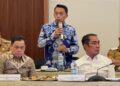 Ikuti Reses Komisi XI DPR RI di Makassar, Bupati Sidrap Sampaikan Aspirasi